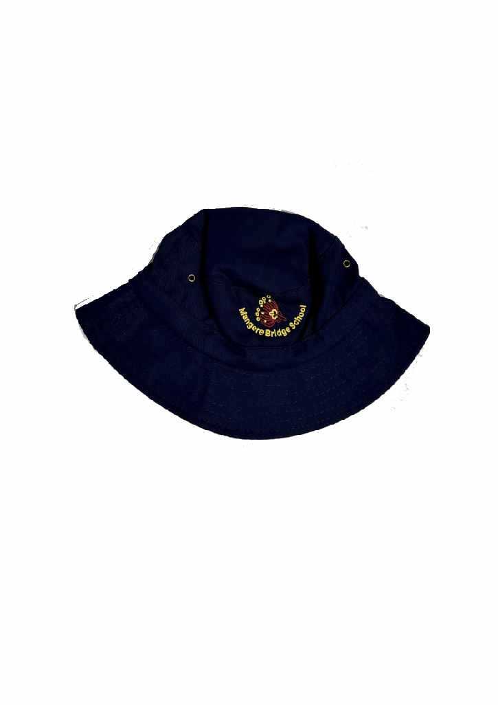 Mangere Bridge School Bucket Hat Navy 54cm