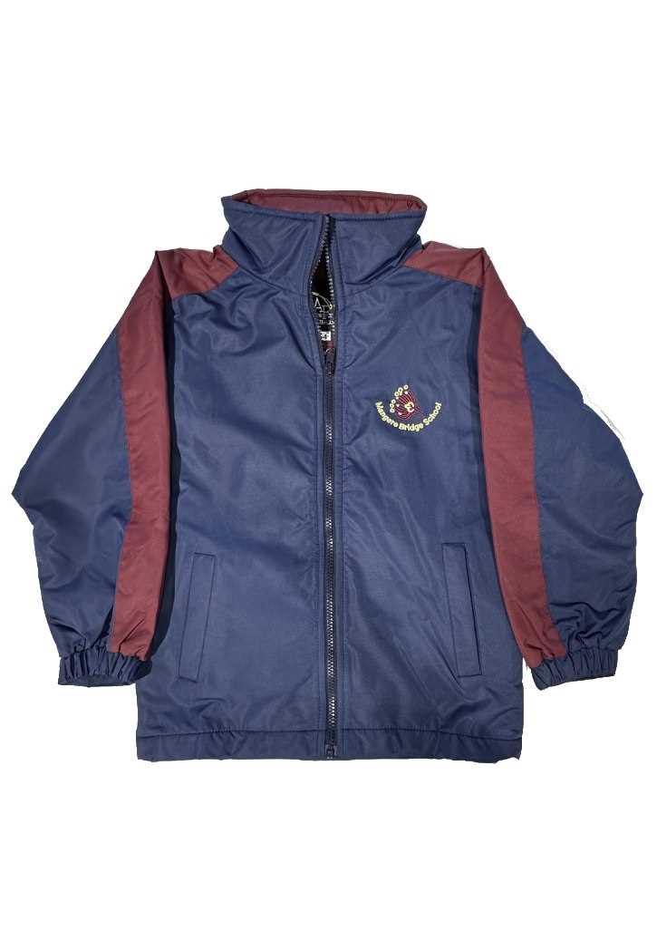 Mangere Bridge School Jacket Navy/Maroon